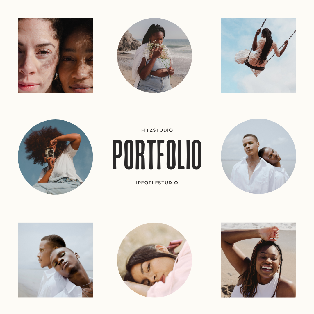 Photographer portfolio website design
